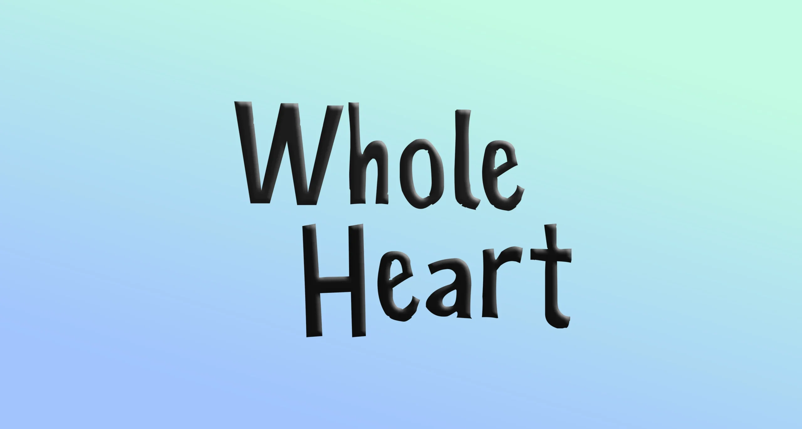 Logo card of family organisation WholeHeart